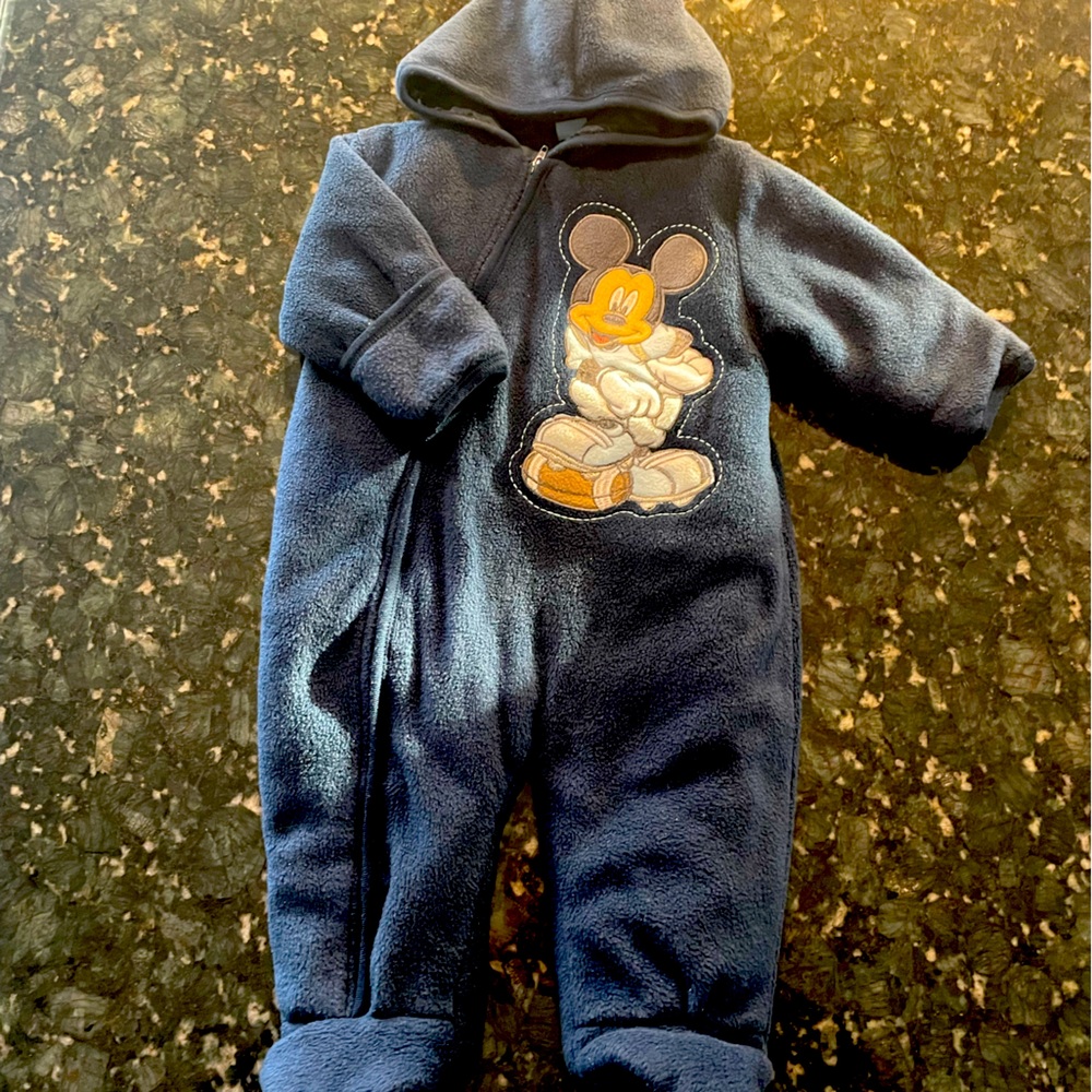 Disney Brand Mickey Snowsuit - Navy